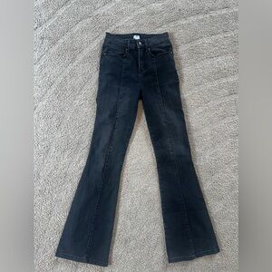 West of melrose black denim flare jeans